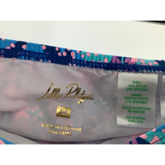 Lilly Pulitzer Girl 14 Barton Blue Star Gazing Arlen Bikini Two Piece Set G35-10 - Picture 7 of 11